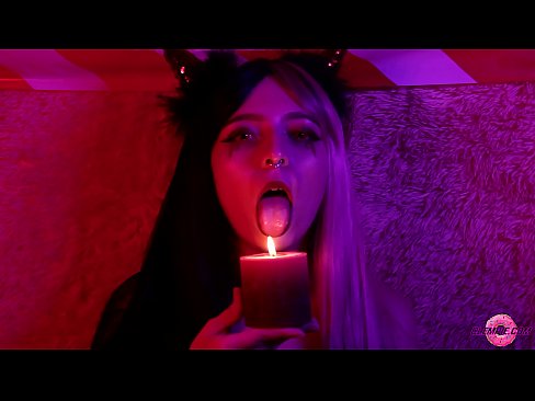 ❤️ Blowjob ya Shauku kutoka kwa Sexy Succubus yenye Utimilifu wa Kinywa Video ya mkundu ❤