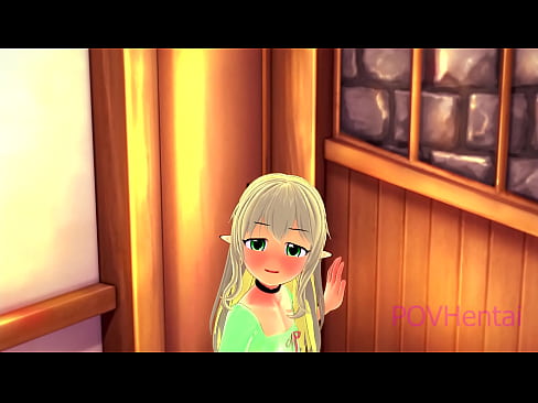 ❤️ (Trap) Elvish mjakazi hukusaidia kunawa uso wako. Video ya mkundu ❤